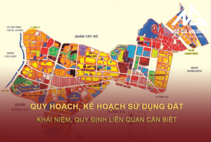 Quy hoạch, kế hoạch sử dụng đất là gì?